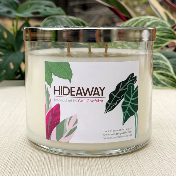 Three Wick Candle - Hideaway