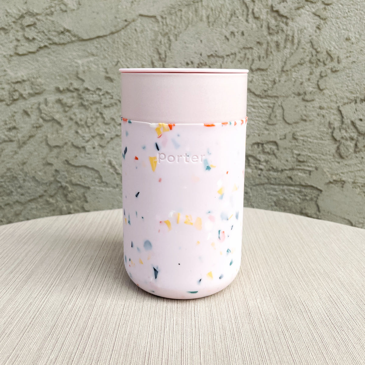 Porter Ceramic Mug in Blush Terrazzo by W&P – Gretel Home